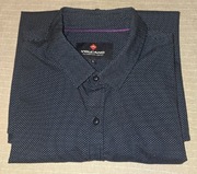 Granatowa klasyczna koszula Volcano L