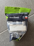 Gniazdo komputerowe podwójne RJ45 kat. 6 Biały Simon Basic