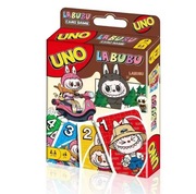Gra Karciana UNO LABUBU EDITION, gra dla dzieci, rodziny