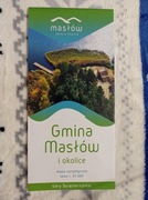 Gmina Masłów i okolice mapa laminowana 