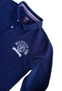 Tommy Hilfiger oryginalna koszulka męska polo na długi rękaw rozm. L
