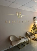 Logo 3D litery SZYLD tablica baner logotyp NA ŚCIANĘ plexi ZŁOTA SREBRNA 