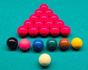Belgian Aramith Premier Snooker Balls 2" 1/16" 52.4mm - kule, bile