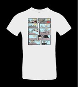 AWANGARDOWA KOSZULKA KOMIX T-SHIRT BIAŁA UNISEX ROZM. M WYSYŁKA GRATIS!!!