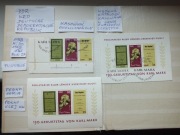 znaczki Mi 1365 Blok 27 DDR 1968r. Niemcy NRD kasownik okolicznościowy