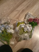 są sztuczne rośliny dekoracyjne, 3 zestawy 