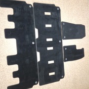 Zestaw welurowych dywanów FORD Tourneo Custom od 2018 Automat 8/9m. L2