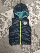 bezrękawnik z kapturem chłopięcy r. 86 