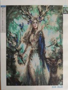 Obraz diamond paiting wykonany własnoręcznie 30x40.