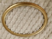 Duża owalna drewniana rama ramka