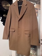 Płaszcz męski BYTOM wełna | kaszmir | camel kolor | S-M