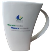 Kubek "żagiel" WARMIA MAZURY - piękny - NOWY