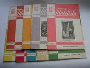 2KT142  - FILATELISTA  nr 4-8,12,13,18,19 -1961 r.
