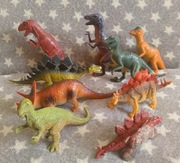 Zestaw dinozaurów - 9 sztuk 
