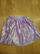 Spódnica spódniczka fioletowa błyszcząca błysk 122 jak nowa