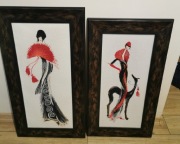 Obrazy ręcznie haftowane