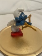 Kolekcjonerska figurka Peyo Schleich 1980, miłosny Smerf