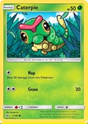 7 kart Pokemon Caterpie 1/149 + Metapod 2/149 + Pinsir 6/149