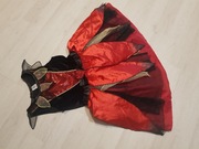 strój czarodziejka wampirzyca czarownica halloween 43/j