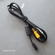 Kabel USB Mini M do 2x cinch RCA około 1m sprawny 