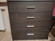 komoda z szufladami wenge