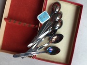 łyżeczki platerowane srebrem, PRL