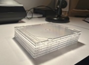 Pudełko na CD / DVD SLIM - 6 sztuk