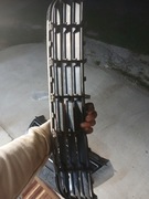 Atrapa przednia środkowa zderzaka vw passat b6