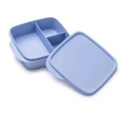 TUPPERWARE- Pojemnik Lunch box Eco+ z przegródkami 550ml oryg.