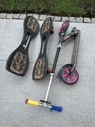 Hulajnoga, waveboard x2