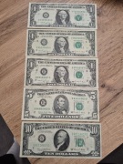 Banknoty Kolekcjonerskie dolary z 1988 i 1969r 