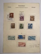 NIEMCY DDR 1955 Mi 504-509,512-515 kasowane