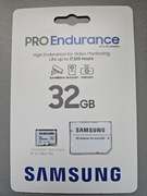 Samsung 32gb pro endurance z adapterem sd