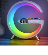 LAMPA LED GŁOŚNIK RADIO ZEGAR