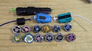 Beyblade X Zestaw PEGASUS BLAST, SILVER WOLF, COBALT DRAGOON, IMPACT DRAKE