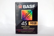 BASF PHG 45 COLOUR * VHS C * NOWA kaseta kamera VHS-C *JEDYNA*Vintage