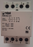 Przekażnik Stycznik Relpol RIK40-31 cewka 230V AC