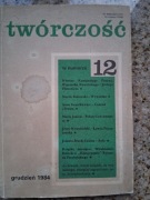 Twórczość nr 469 (12/1984)A.Iwaszkiewicz; Janion o wampirach; J.Nowosielski