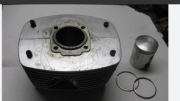 CYLINDER WSK 175 po szlifie r2 + Tłok Anodowany