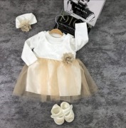 Sukienka dla dziewczynki 56-62 cm 1-3 mies.