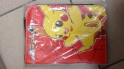 Czerwony skórzany album na karty Pokemon dla dzieci 420 kart