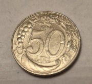 Moneta 50 lirów Włoskich 1996