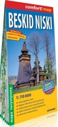 Beskid Niski mapa laminowana. Comfort! map. 