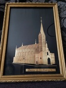 Obrazek Słomka na płótnie.  Zabrze