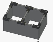 Szablon montażowy do płyt wiórowych 18 mm – kątownik pomocniczy 90°