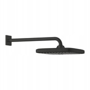 Grohe Tempesta 250 Cube deszczownica z ramieniem Czarny Mat [266872430]