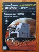 Model kartonowy Answer Sturmpanzer Bison I