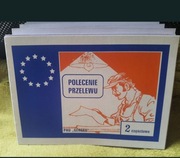 Druki polecenie przelewu 2 częściowe 22 bloczki komplet