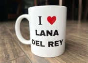 Kubek cup I love lana del rey serce heart ceramika