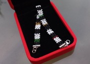 Pleciona bransoletka - oryginalny masajski splot